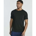 thumbnail image 2 of Real Essentials 5 Pack: Men’s Short Sleeve Dry Fit Active Crew Neck T Shirt - Athletic Running Gym Workout Tee Tops, 2 of 7