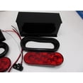 thumbnail image 4 of Black Steel Oval Mounting Boxes With 6 inch LED Oval Brake Stop Turn Tail Lights, 4 of 4