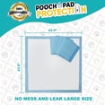 thumbnail image 3 of Pooch Pad Protection Training Dog Pads. Thick & Soft, XTRA Absorbent Puppy Pads., 3 of 7