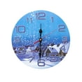 thumbnail image 2 of RKSTN Fall Decorations for Home 12 Inch Retro Creative Frameless Christmas Day Special Wall Clock Decorations, 2 of 3
