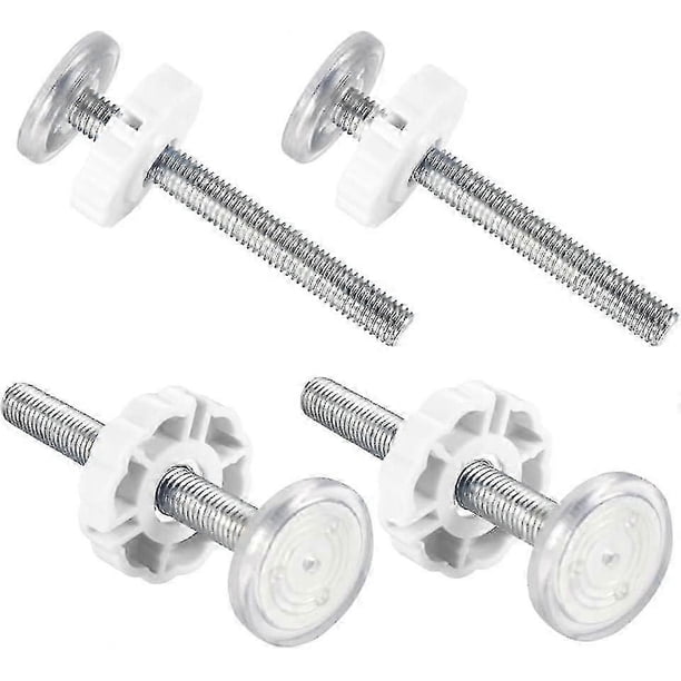 4 Pack Pressure Mounted Boltskit For Baby Gate Pet Dog Wall Protector Threaded Spindle Rods Long Screws M10(90mm - DD