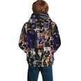 thumbnail image 4 of Youth Cartoon Hoodie Fashion Long Sleeve Kids Pullover Coat Casual Hoody Hooded Sweatshirts for Boys Girls, 4 of 8