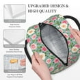 thumbnail image 5 of Haiem Rose Flowers Printed Lunch Bag Women, Lunch Box Lunch Bag for Women, Small Leakproof Cute Lunch Tote Large Capacity Reusable Insulated Cooler Lunch Container, 5 of 6