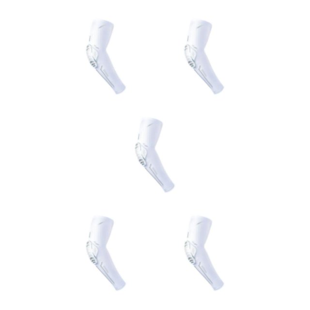 Naiovety Codera a prueba de golpes hombres mujeres antideslizante Color sólido transpirable reemplazo entrenamiento brazo almohadilla Brace Type2 NO2