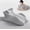 Light Gray + Small Pillow22.83 × 14.96 × 9.06inches, variant on Ergonomic Contour Memory Foam Back Support Pillow for Reading & Bed Rest, Lumbar Support Pillow for Bed, Neck Support Pillow, Comfort Daily Relax Cushion