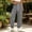 Gray, variant on Women's Solid Jogger Pants Elastic Waist Adjustable Drawstring Loose Athletic Long Trousers with Pockets, Soft Casual Sport Bottoms for Workout, Daily Walking and Loungewear White
