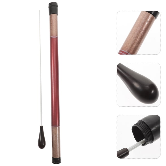 LIFKOME 2Pcs Standard Design Bamboo Conductor Stick for Music Conductors in Performances