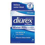 Diurex Ultimate Water Weight Loss Pills, 60 ct