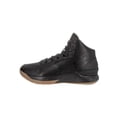thumbnail image 3 of Mens Under Armour Curry 1 Lux Mid Leather Triple Black Gum Brown Botto, 3 of 5