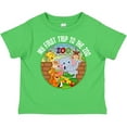 thumbnail image 3 of Inktastic 1st Trip to Zoo Animals Boys or Girls Toddler T-Shirt, 3 of 5