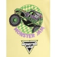 thumbnail image 5 of Monster Jam Toddler Boys' 2-Piece T-Shirt and Shorts Set Grave Digger Yellow, 5 of 8