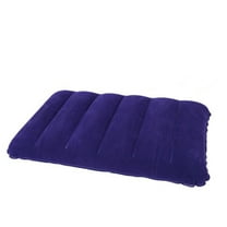 Worgeous Travel Inflatable Pillow Blue 4Pcs 18.5x11.8in