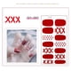 thumbnail image 1 of Pegatinas para uñas, pegatinas para uñas, película de esmalte de uñas multicolor, 1 of 2