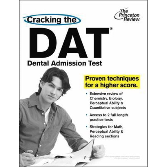 Pre-Owned Cracking the DAT (Dental Admission Test): The Techniques, Practice, and Review You Need to Score Higher (Graduate School Test Preparation) (Paperback) 0375427562 9780375427565