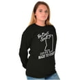 thumbnail image 4 of Cant Spell It Nice To Mississippi Plus Size Long Sleeve Graphic Tee Shirt Brisco Brands 2X, 4 of 5