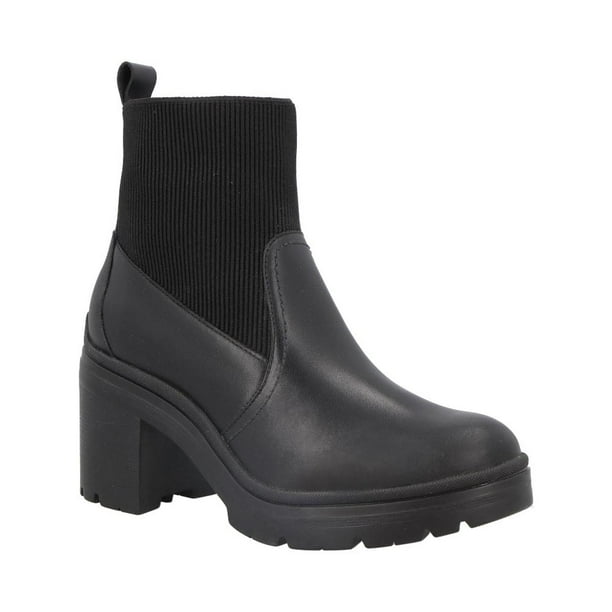 Botas Mujer Flexi Piel Vestir Suela Baja Flexible Comoda Fresca negro 24.5 Flexi 119608