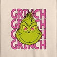 thumbnail image 3 of The Grinch - Grinch Stacked - Women's Lightweight French Terry Long Sleeve Shirt, 3 of 5