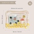 thumbnail image 3 of Taf Toys Tummy Time Water Mat for Babies - Stimulating Baby Water Play mat, Tummy Time Sensory Mat with Floating Toys -  Tummy Time Play Mat, Premium Water Mat for Babies, Infant Toys, 3 of 7