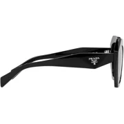 Prada PR 16WS 1AB5D1 Black Sunglasses Grey Gradient Lens
