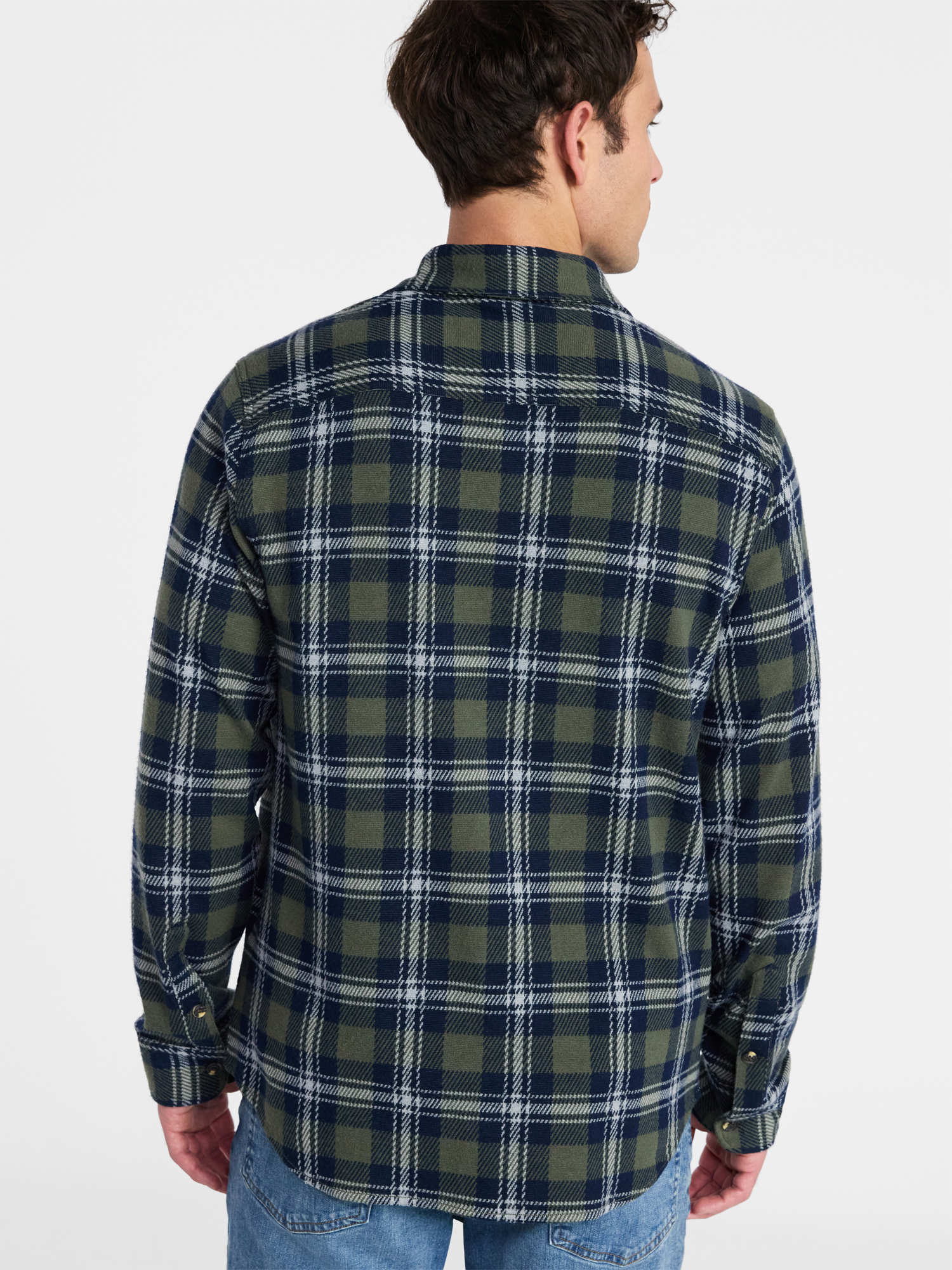 George Men's & Big Men's Knit Overshirt with Long Sleeves, Sizes S-3XL