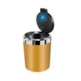 thumbnail image 1 of Car Ashtray Metal Liner Fashionable And Creative Car Ashtray High Flame Retardancy Car Ashtray LED Light (flip Top Model), 1 of 6