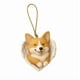 thumbnail image 1 of Herunwer Golden Retriever Glass Ornament for Christmas Tree, Personalized Goldens Dog Heart Hanging Ornaments Decorations for Home Car, Goldens Dog Mom Gifts, 1 of 4