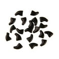 thumbnail image 2 of Flmtop 20Pcs Soft Plastic Colorful Cat Nail Caps Paw Claw Protector Cover with Glue Black, 2 of 8