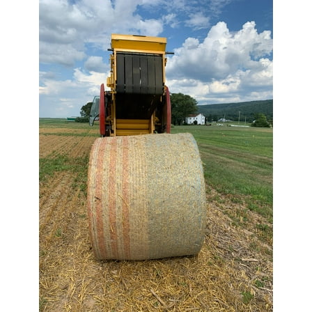 Bridon USA Hay Baling Net Wrap, 64" x 7000' American Flag Bale Net Wrap, Americanet