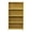 Burnt Red, variant on American Heartland 40848CR 48 in. Poplar Contemporary Bookcase, Caribbean Rum