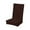 Brown, variant on Deals of The Day Clearance! Topliu Solid Color Brushed High Elastic Chair Cover Soft and Comfortable Chair Seat Cover-proof and Dirt-Chair Slipcover Suitable for Dining Chair