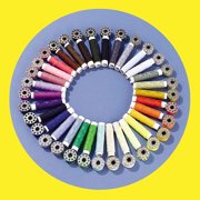 TV Time Direct - 64 Piece Thread Bobbin Kit Accessories Machine Handy Stitch Sewing Genie - Assorted