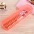 thumbnail image 4 of Clearance! Toothbrush Case Portable Toothbrush Box Holder Storage for Family Travel Business School Protable Outdoor Travel Toothbrush Tooth Paste Storage Container Box Holder One Size Multi-Color, 4 of 4
