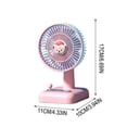thumbnail image 3 of Kieccall Cute Fun Portable USB Fan Mini Cooling Device For Home Office Outdoor Summer Lovely Daily Cooling, 3 of 7