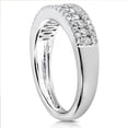 thumbnail image 3 of Elegant Cocktail Promise Ring Ladies Gift for Wife High Quality Comfortable Fit CZ Cubic Zirconia Ring Ideal Jewelry Gift Comes in Elegant Box, 3 of 7