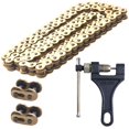 thumbnail image 1 of Cadena MRELC Gold 520 X-Ring + rompecadenas 114 eslabones con eslabón maestro de conexión, 1 of 5