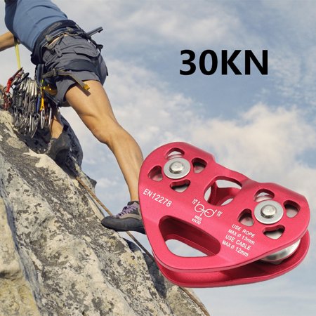 30kn trolley pulley climbing zip duty dual cable shape heavy military rock heart line dialog displays option button additional opens