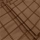thumbnail image 4 of Amzcrzy Pantalones Hombre Trabajo Elásticos Moda Clásicos A Cuadros Slim Fit Vestir Ajustados Informales Negocios Sin Pinzas Con Bolsillos Reuniones Cenas Tallas S-3XL Marrón, 4 of 6