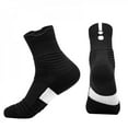 thumbnail image 2 of Men Professional Sports Socks Basketball Running Towel Bottom Anti-Slip Sport Boat Outdoor Breathable Cotton Hiking Socks, 2 of 6