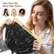 thumbnail image 5 of Gorro de seda YFONG de doble capa, 100% seda morera, negro, 5 of 8
