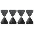 thumbnail image 1 of Unique Bargains Corner Protector PP Plastic 3.5' x 3.5' x 3.5' for Carton Black 16 Pack, 1 of 5