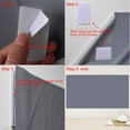 thumbnail image 4 of Foldable Metallic Light-Rejecting Projector Screen - 133 Inch 16:9 Format, 3000 x 1600mm Size, 850g Weight with 20 Pairs of Magic Pastes for Easy Installation, 4 of 6
