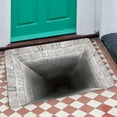thumbnail image 4 of Visual Trap Mud Door Mat Easy Care Water Absorbent Entrance Rug For Bathroom And Kitchen Bohemian Throw Blanket 8x10 Area Rugs for Living Room Biggest Blanket in The World Soft Lightweight Blanket, 4 of 4