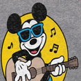 thumbnail image 3 of Disney - Mickey & Friends - Singing & Playing the Guitar - Flipflops & Sunglasses - Toddler And Youth Girls Raglan Graphic T-Shirt, 3 of 5