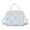 Blue Floral, variant on Lunch Bag Large Insulated Box For Women Men Adult Cute Cherry Lunchbox Corduroy Bags Boxes Pail With Shoulder Strap Work Mom Picnic Office Travel 11.4*6.8*9.1 Inches 11.5l