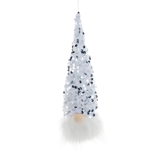 Iluminado Sueco Tomte Lindo Escandinavo Santa Elfo Decoración Hogar Blanco