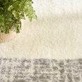 thumbnail image 6 of Nourison Pacific Shag 7'10" x 9'10" Ivory Grey Shag Indoor Rug, 6 of 9