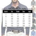 thumbnail image 2 of CCRFTGI Long Sleeve Shirts for Men Three Button Slim Fashion Golf Daily Casual Pullover Tops Beige 2XL, 2 of 3