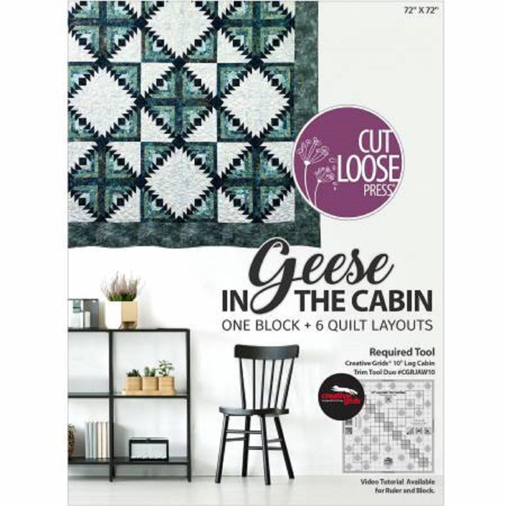 Geese in the Cabin Quilt Pattern