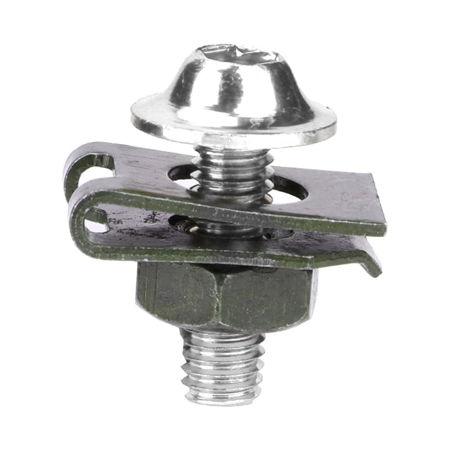 Motorcycle Fairing BodyKit Screw Spire Speed Fastener Clip Nut Universal Fit Stylish Aluminum