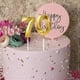 thumbnail image 4 of Gold Digital Birthday Cake Candles - Number 70 Candles for 70th Birthday Happy Birthday Smokeless Environmental Protection Birthday Candle for Birthda, 4 of 5